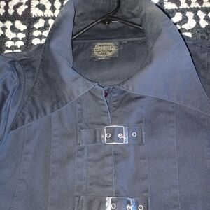 Stylish Black Trench Coat